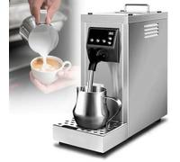 Electric Steam Foam Maker, 1450W Milk Frother with LED Display, Automatic Coffee Foam Machine, Adjustable Temperature from 40°C to 90°C for Coffee and Tea