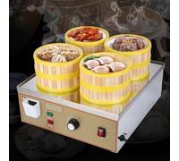 Electric Steamer BPA-Free with Alarm for Healthy Cooking & Meal Prep, Stackable Design for Home, Restaurant & Buffet Use, Perfect for Quick and Convenient Meals
