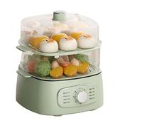 Electric Steamer Cooking One Pot Electric Steamer Small Steamer Household 13L Capacity 60 Minutes Spin Control Timing,B