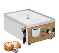 Electric Steamer with Precise Temperature Control and Boil-Dry Alarm, Ideal for Steaming Dim Sum and Buns