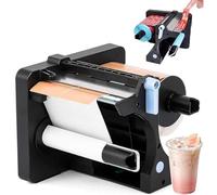 Electric Sticker Dispenser with Adjustable Width and Height, 3-Speed Operation for Efficient Packaging and Labeling