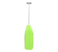 Electric Stirrer, 4 Colors Fashionable Hot Drinks Milk Coffee Frother Eggbeater Foamer Electric Mixer Stirrer Electric Stirrers for Drinks(Green)