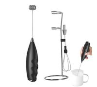 Electric Stirrer,Manual Blender Coffee Maker - Portable Tea Steamer, Automatic Latte Foamer, Cordless for Camping, Baking, Protein Shake, Iced Drinks