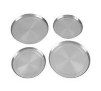 Electric Stove Covers, 4Pcs/Set Stainless Steel Kitchen Stove Top Burners Covers, with 2 6.7 Inch and 2 8.7 Inch for Standard Sized Electric Stove