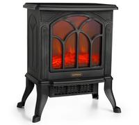 Electric Stove Heater 1500W Indoor Fireplace Log/wood Burner Led Flame