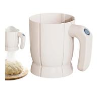 Electric Strainer - 18.3 x 13 x 15 cm, Battery Operated ABS Machine, 2 AA Powered Quick Filtration Cups, Professional Baking Tool, Multipurpose Design, Efficient Kitchen Appliance for Flour