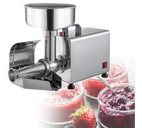 Electric Strainer Commercial Sauce Maker Juicer Ketchup Making Machine,Machine,for Fruit Markets, Grain Stores, Supermarkets,with Moving Handle,220V