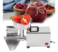 Electric Strainer Machine - Commercial Food Milling Press for Canning Purees, Sauces and More, Fruit Press Squeezer Jam Machine。