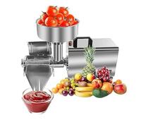 Electric Strainer Sauce Maker, Fruit Press Machine for Tomato Strawberry Blueberry Sauce, Stainless Steel Commercial Juicer Milling Press