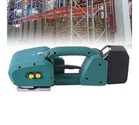 Electric Strapping Machine, Automatic Hot Melting Banding Tool, Portable Battery Powered for PP/PET, 6000MAH, Ideal for Packing and Strapping