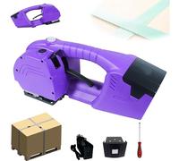Electric Strapping Machine for Transportation, Portable Strapping Tool, 4500mAh Handheld Banding Machine Baler, Battery Power Strapper, 3000N Packaging Tensioner Machines
