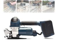 Electric Strapping Machine, Heavy Duty Handheld Bundling Tool with Dual 4000mAh Batteries, Adjustable Strength 400-5000N, Digital Display, 1.6-2.5cm Width