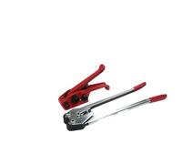 Electric Strapping Machine, Pallet Packaging Strapping Banding Kit, Plastic Steel Strapping Strapping Machine Tightener Tensioner Packing Pliers Set Manual Packing Strapping Machine for Strapping(Bale