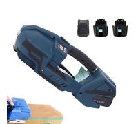 Electric Strapping Machine, Portable Electric Banding Tool, Spp Pet Straps Battery Automatic Banding Tool, Tightening Speed: 100-200mm/S, Automatic Pallet Packaging Banding Tools