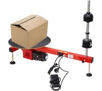 Electric Stretch Film Packaging Machine Carton Film Packaging Machine Tabletop Pallet Packaging Machine for 20-70cm Film Heavy Duty Film Wrapper for Stretch Film Packaging Rolls60CM