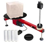 Electric Stretch Film Wrapping Machine with Foot Switch for Efficient Pallet and Carton Wrapping