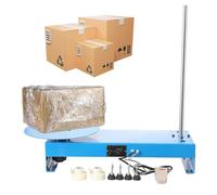 Electric Stretch Film Wrapping Machine with Turntable,0-30r/Min Speed | Heavy Duty Industrial Pallet Wrapper Bundling Strapping Machine,30/35/40cm Turntable,For Furniture(35cm turntable)