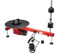 Electric Stretch Film Wrapping Machine with Turntable for Pallet and Box Packaging