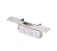 Electric Strike Lock NC Mode Fail Secure, 12V Electric Door Strike for Cylindrical Lock Access Control System, Stainless Steel Electronic Strike with Easy Installation for Metal Wo
