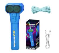 Electric String Rope Launcher, Glow in the Dark Adult Fidget Stress Relief Prop, USB Rechargeable Rope Thrustor for Adult Party Outdoor Leisure, Not Suitable for Children Under 14