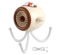 Electric Stroller Fan - 3 Adjustable Speeds Rotating Orientation Small Fan for Strollers Teens Adults Travellers for Teenagers Nursery, Walks
