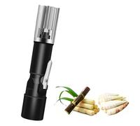 Electric Sugar Cane Peeler, Automatic Scraping Machine with 2 Switch Modes & Safety Cover, Ideal for Sugarcane, Pineapple, Bamboo Shoots, Pumpkin, Taro