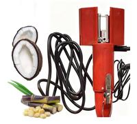 Electric Sugar Cane Peeler, Automatic Sugarcane Scraping Machine with Spare Battery for Pumpkin, Taro, Pineapple