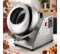 electric sugar coater, pharmaceutical coater machine,9-speed adjustable,1-4KG/H, With heating function, Electric Sugar Coating Machine,For drying, polishing, tablet coating. 220V-UpgradedRibType