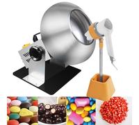Electric Sugar Coating Machine - Adjustable Angle Chocolate Coating and Polishing Machine for Commercial Tablet Coating