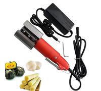 Electric Sugarcane Peeler, Automatic Scraping Machine with Protective Cover, Pure Copper Motor, Fast Tare Removal, Perfect for Coconut, Pumpkin, Taro, Pineapple, for Commercial and Home Use