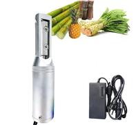 Electric Sugarcane Peeler Machine, Stainless Steel Peeling Tool for Coconut, Pineapple, Taro, Winter Melon, Household Kitchen