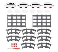 Electric Sushi Conveyor Toys - Rotational Dining Train Playset, 22 Piece Battery Operated Rail System, Smart Controlled Serving Table For Kids Pretend Play | Interactive Restaurant Game Boys