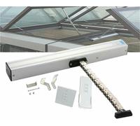 Electric Swing Door Closer & Chain Window Opener Actuator, 300-800mm Stroke, Remote Control + Switch, Ideal for Skylight Windows & Greenhouses