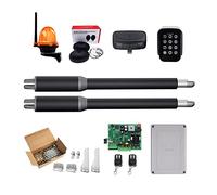 Electric Swing Gate Opener Kit - 200KG Dual Arms Automatic Motor for Driveway Access Control