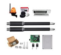 Electric Swing Gate Opener Kit - 200KG Dual Arms Automatic Motor for Driveway Access Control