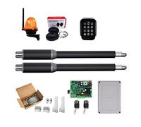 Electric Swing Gate Opener Kit, 200KGS Automatic Dual Arms Door Operator for Driveway Access Control