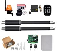Electric Swing Gate Opener Kit - Heavy Duty Dual Automatic Motor Actuator for Secure Access Control