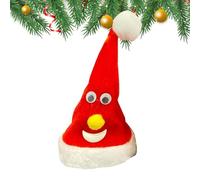 Electric Swinging Christmas Hat - Electric Christmas Tree Hat | Seasonal Decor for Bedroom School Classroom Apartment Home Living Room Dormitory