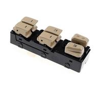 Electric Switch Control Button For Hyundai For Sonata 2011 2012 2013 2014 Beige Color Auto Car Lifter Window Switch Front Left Driver Side 93570-3S000 16 Pins