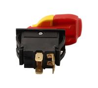 Electric Switch for CB-8, 20A 125/250V 4-Pin On/Off Rocker Switch for Power Tools, Woodworking Machines, Electrical Apparatus, Black