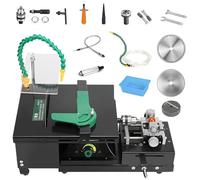 Electric Table Saw, 1590W Multifunction Tool for Cutting, Grinding, Polishing, Engraving & Punching Wood and Metal