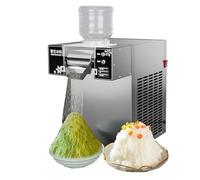 Electric Tabletop Snowflake Ice Maker Machine for Restaurants, Supermarkets, Cafes - Compact Design, High Efficiency