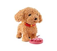 Electric Talking Dog, Language Learning Companion, Engaging Voice Playback Feature, for Plush Fabric Material, Barking Puppy Toy with Sound, Interactive Speech Function, for Kids Bedroom Use