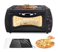 Electric Tandoor Oven & Pizza Maker - 15L Countertop Oven with Adjustable Temperature, Perfect for Chapati, Roti, Naan, Lahmacun & Manakish