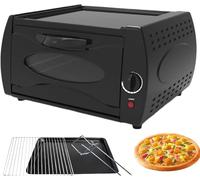 Electric Tandoor Oven & Pizza Maker, Adjustable Temperature With Baking pan, Grilling net, Plate clamp For Chapati, Naan, Lahmacun, Outdoor BBQ & Home Kitchen(Round-door)