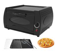 Electric Tandoor Oven & Pizza Maker with Adjustable Temperature, Disk Clamp & Pizza Peel, Ideal for Chapati, Roti, Naan, Lahmacun & Manakish