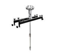 Electric Tank Mixer Machine 1/2HP, IBC Air Agitator with Pneumatic Bracket Mixer No Load RPM 0~2500RPM, Paint Stirring Tool for Mixing Paints