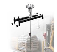 Electric Tank Mixer Machine, 1000L IBC Tank Mixer Machine, Commercial IBC Air Agitator, Folding Propeller, with Support Hanger, for Coat, Ink, Paint and Che mical Liquid(Large 5Cylinder)