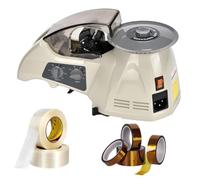 Electric Tape Dispenser, Rotary Disc Tape Cutting Machine for 5-25mm Tape Width and 10-60mm Cutting Length, Automatic Cutting for Scotch and Double-Sided Tape