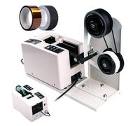 Electric Tape Dispenser with Adjustable Width & Digital Display, Efficient Automatic Adhesive Cutter for Office, Logistics & Packaging